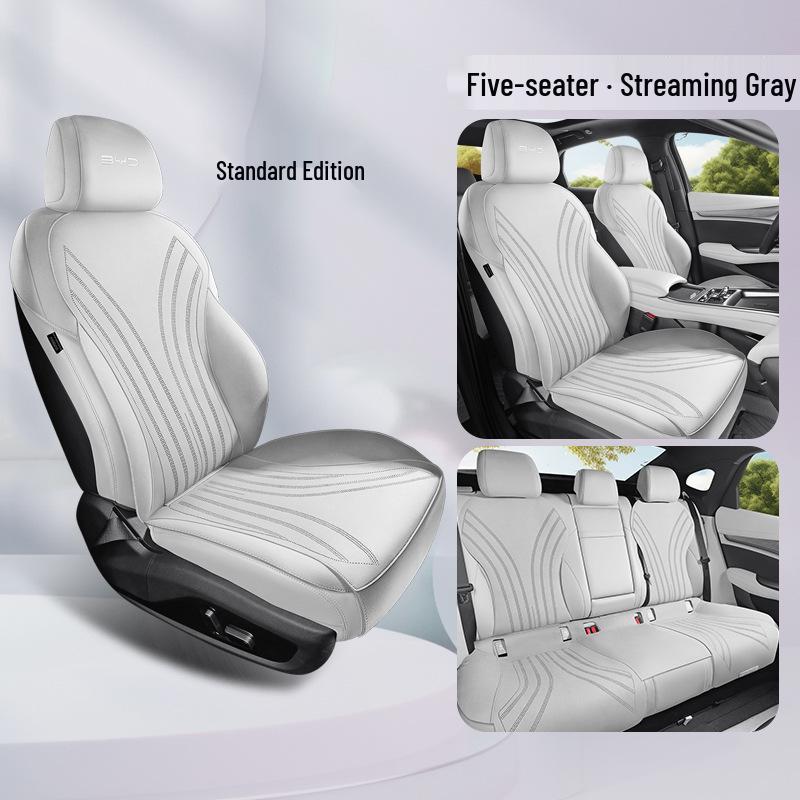 BYD Seal DMI-I Car Seat Cushion Cover - New Style One-Piece Half-Pack Saddle Design
