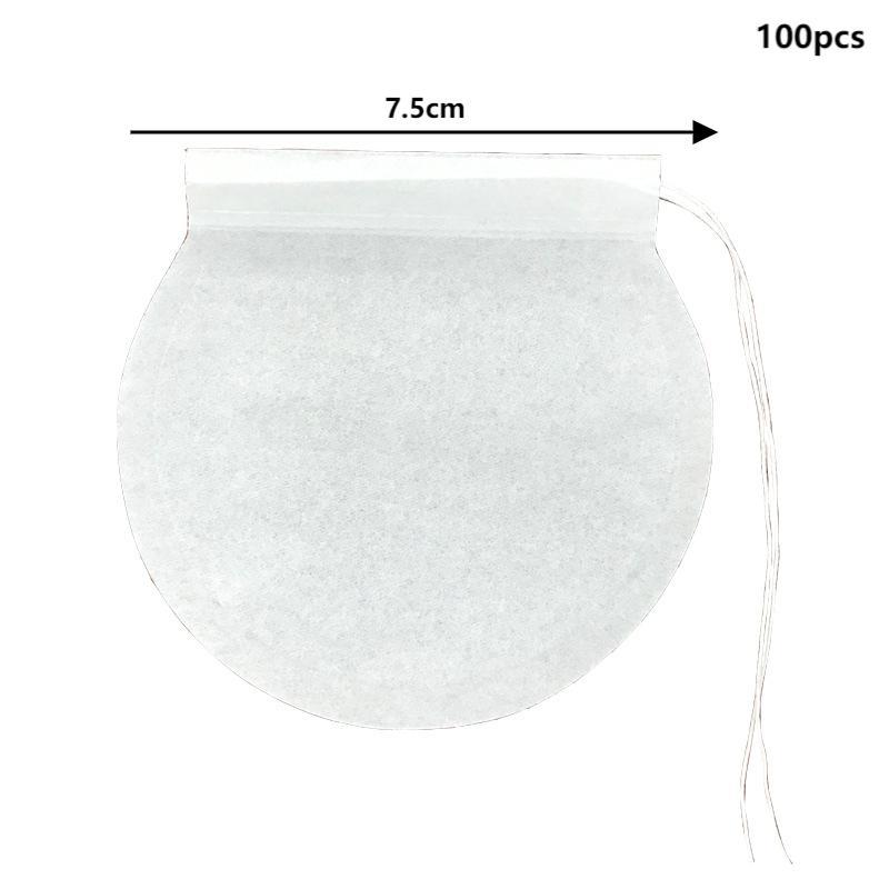 Disposable Tea Bags Multi-Size Tea Bags For Loose Leaf Tea Empty Large Scented Drawstring Pouch Bag Iced Coffee Filter Bags
