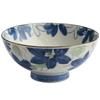 Japanese Ceramic Rice Bowl Set High Foot Soup Bowl Single Round Dishware for Home Use