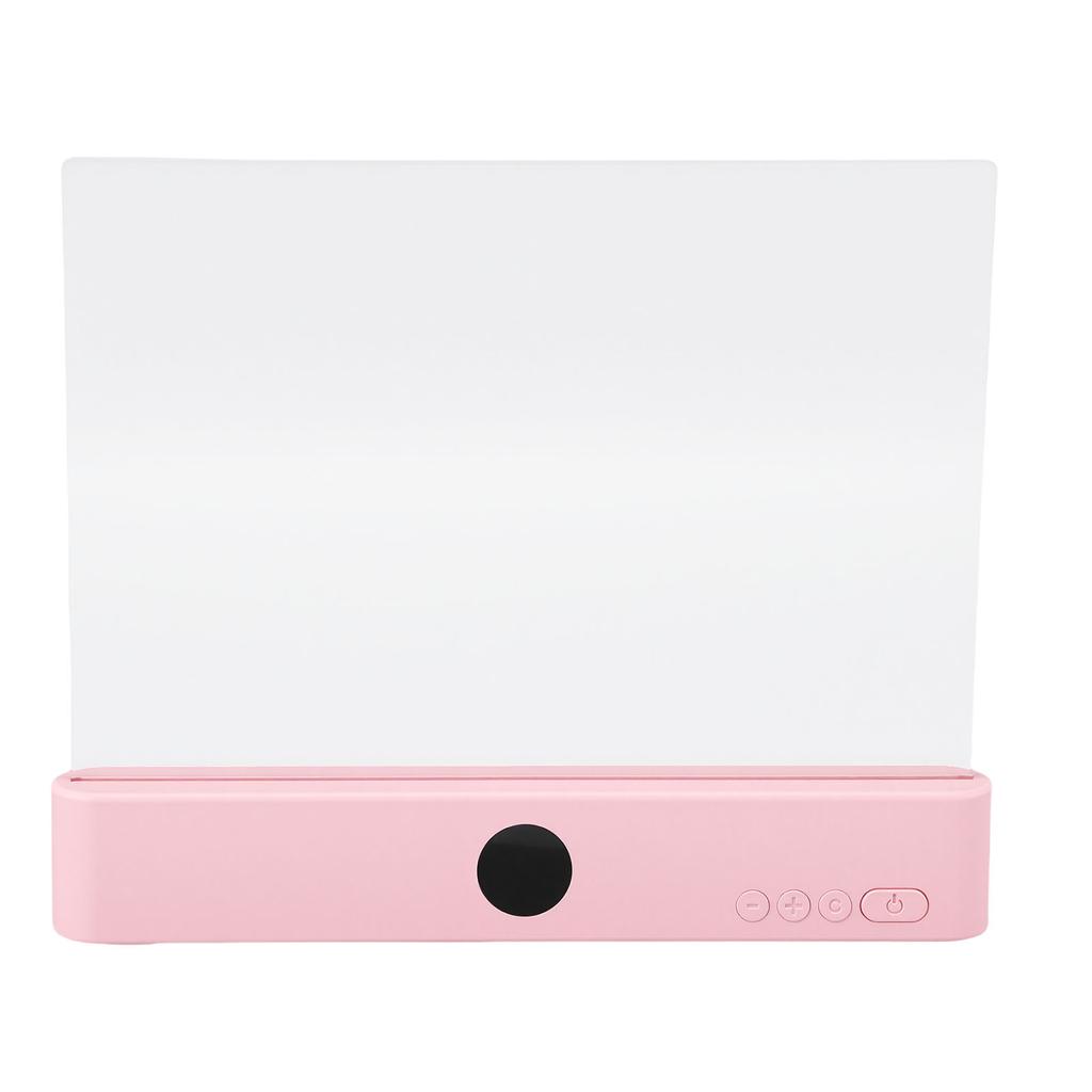 Book Light USB Rechargeable LED Flat Reading Light Panel Plate Lamp 1200mAh Battery for Readers Kids Women Men