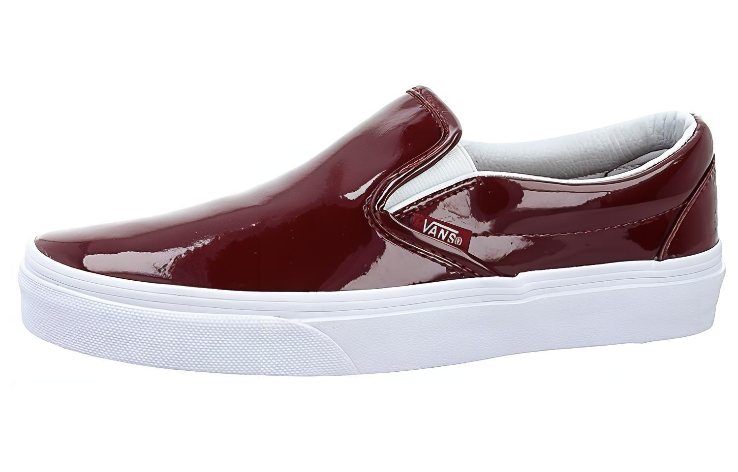 Vans Slip On Низкие Повседневные Кеды для Скейтбординга Красные VN0003Z4IWO 34.5