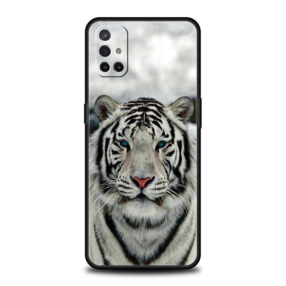 Animal White Tiger Phone Case For OnePlus 15 13 12 11 10 9 8 13T 10T 7T Pro 13R 12R 9RT 8T Nord 4 N200 2T CE 2 3 5G Lite Cover