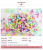 Spring Flower Buttons: Mixed Color Plastic Beads for DIY Jewelry and Clothing Accessories