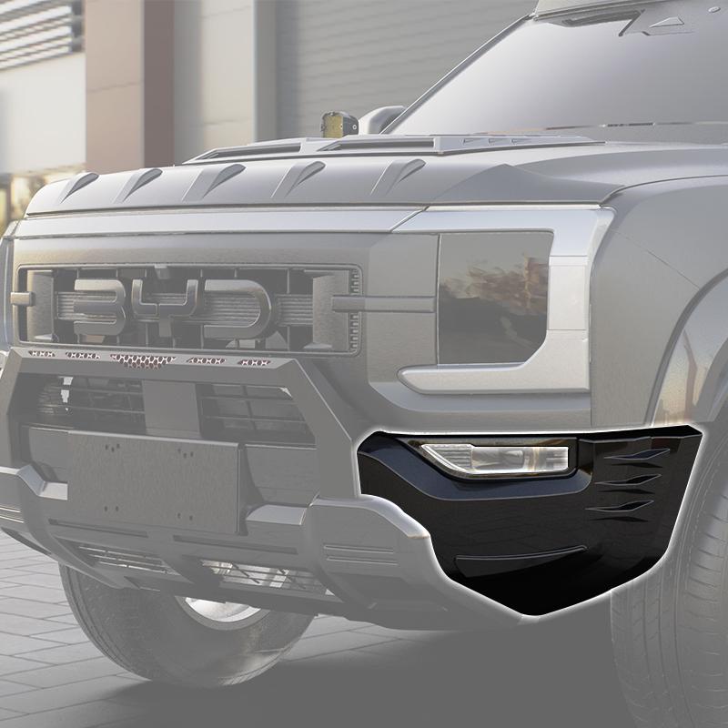 Front Bumper Corner Guard For BYD Shark 6 ABS Material Anti-scratch Bumper Corner Protector Exterior Upgrade Auto Accessories