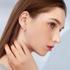 New Fashionable, Elegant, Light Luxury Ear Buckle, Advanced, Elegant, Fashionable, Round Design Jewelry Accessories