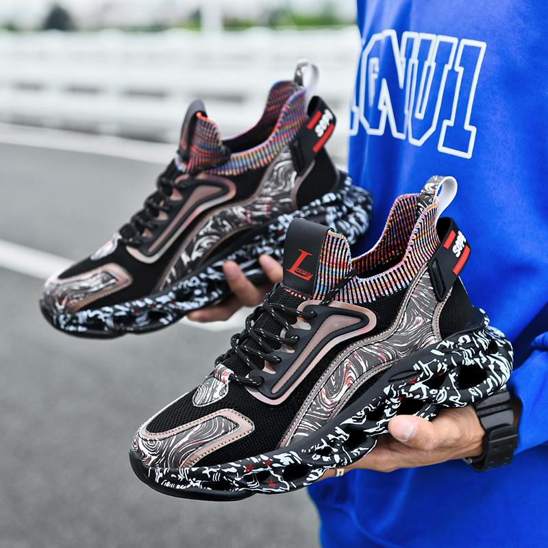 Buty Męskie Buty Sportowe Męskie Codzienne Męskie Buty Tenis Luksusowe Buty Trener Wyścigowe Oddychające Buty Stylowe Mokasyny Buty do Biegania Dla Mężczyzn