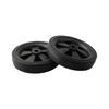 2pcs Air Compressor Caster Wheels 6 Inch Non-Slip Silent Plastic For Air Pumps Oil-free Machines Air Compressor Accessories