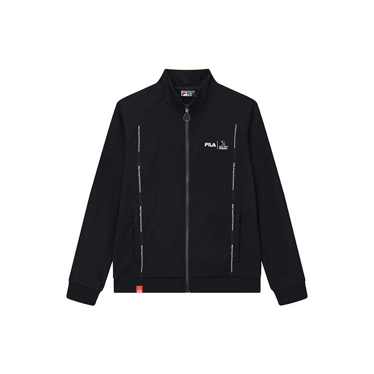 New FILA Jackets Men's Jet Black F11M329502F-BK