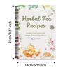 Pianificatore Ricette Tisane & Quaderno Organizzatore Personale Regalo Erborista per la Casa