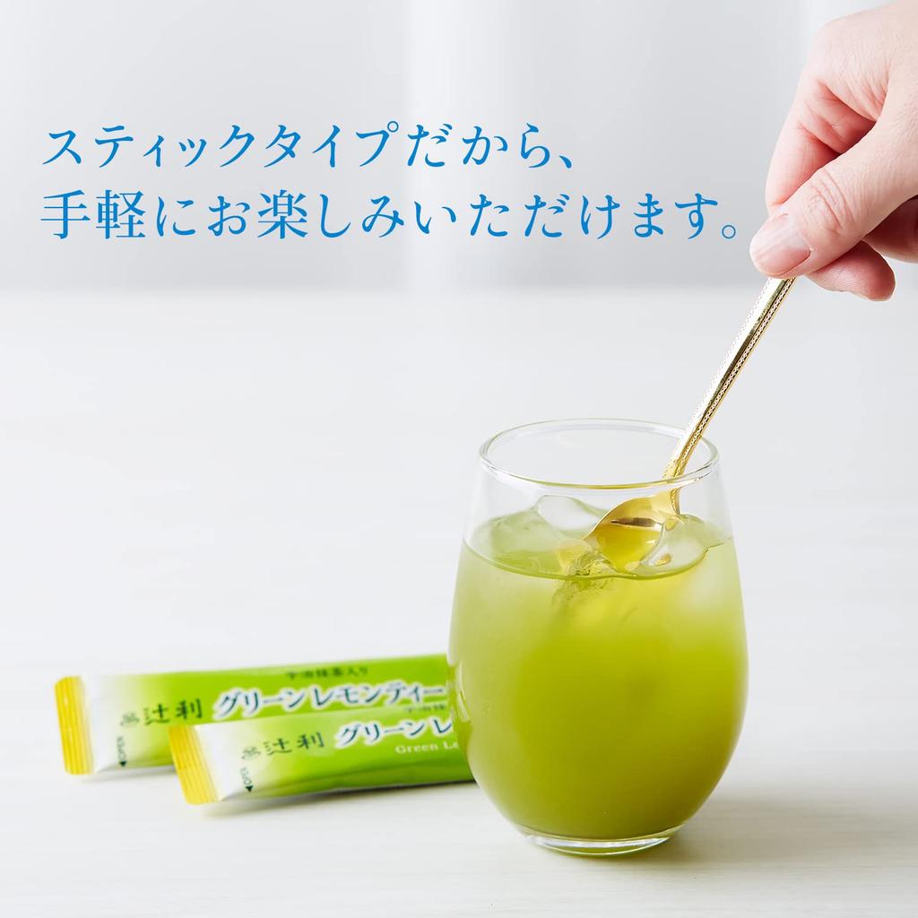 Tsujiri Uji Matcha Grüner Zitronen-Tee 5 Beutel x 6