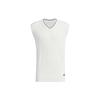 adidas Tank Tops Men's White V Neck Moderate Straight Fit IN6655