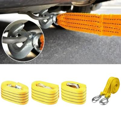 Heavy Duty Trailer Rope 3M 4M Emergency Steel Cable Towing Strap Rescue Tool Car Rescue Tool  Road