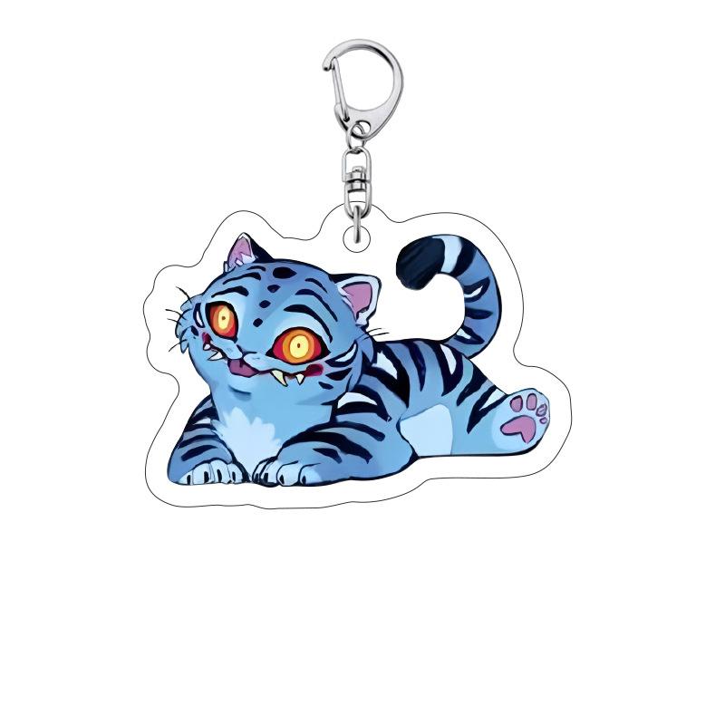 Acryl Flacher 2D Anhänger - Multifunktionales Hängendes Ornament Feiertags Auto Innenraum Dekoration Schlüsselanhänger Rucksack Anhänger