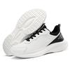 Fashion 2025 Man Leather High-quality Casual Breathable Flat Non-slip Tennis Shoes Outdoor Trendy Walking Shoes for Men
