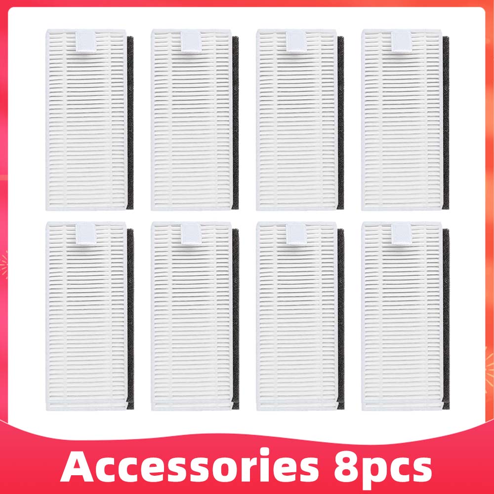 

Compatible For Create IKOHS NETBOT S14 / S15 Roller Side Brush Hepa Filter Mop Cloths Robot Vacuum Cleaner Spare Parts
