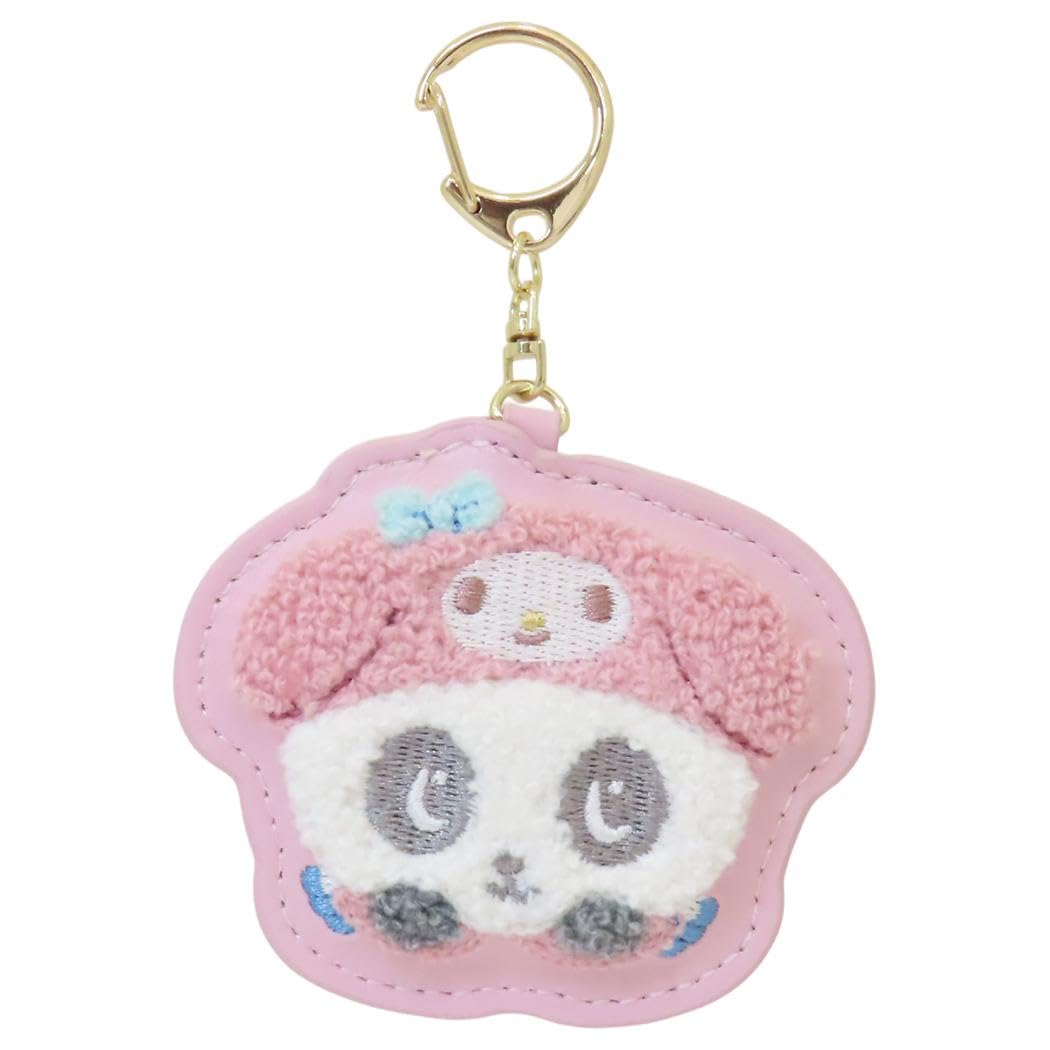 

Marimo Craft Panshell x Sanrio Characters Sagara Keychain/Bag Charm, Cute Panshell x My Melody, Approx. W79 x H67 x D10mm