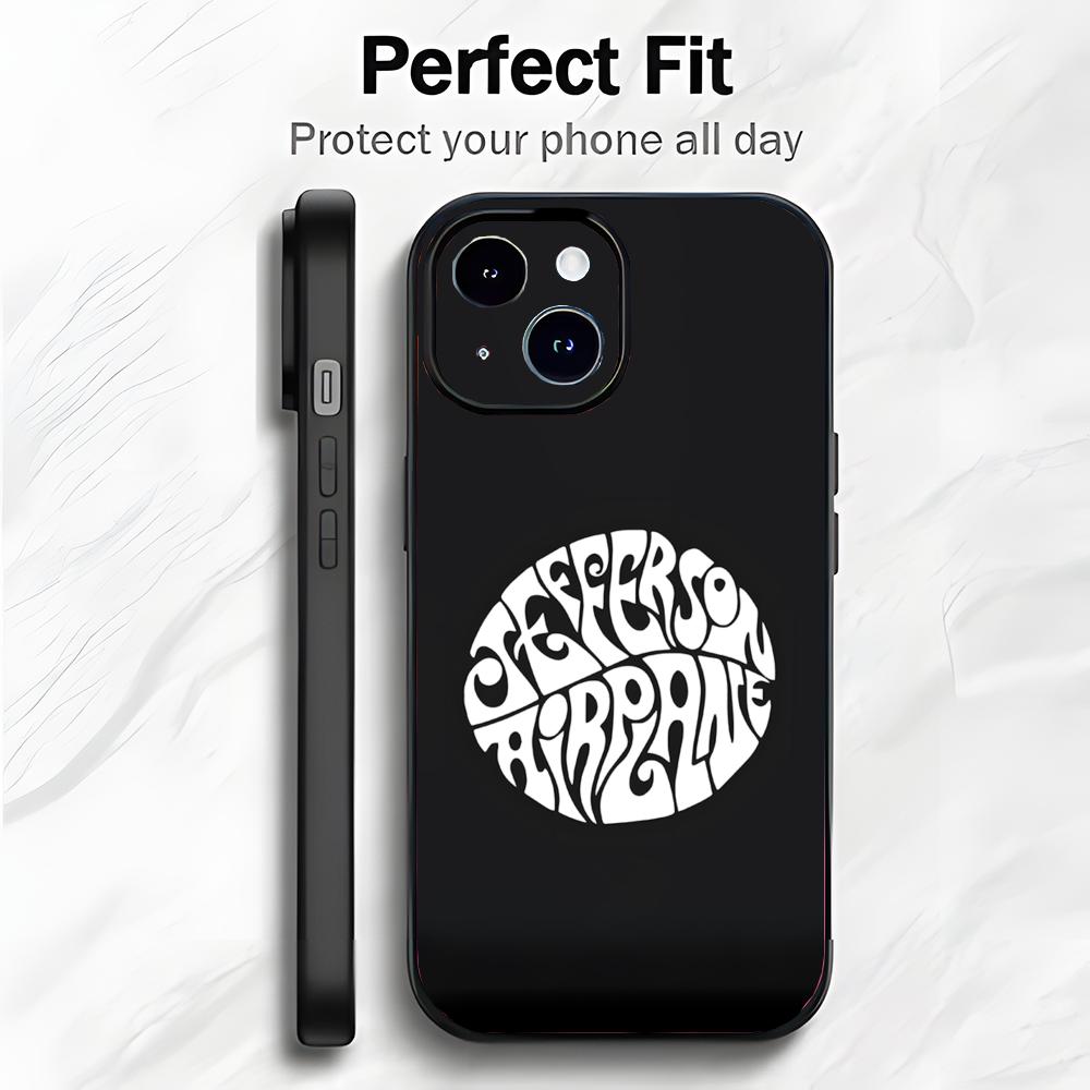 Amerikanische Rockband J-Jefferson Airplane Handyhülle Handyhülle Weiche Verpackung Leicht Für iPhone17 16 15 14 13ProMax