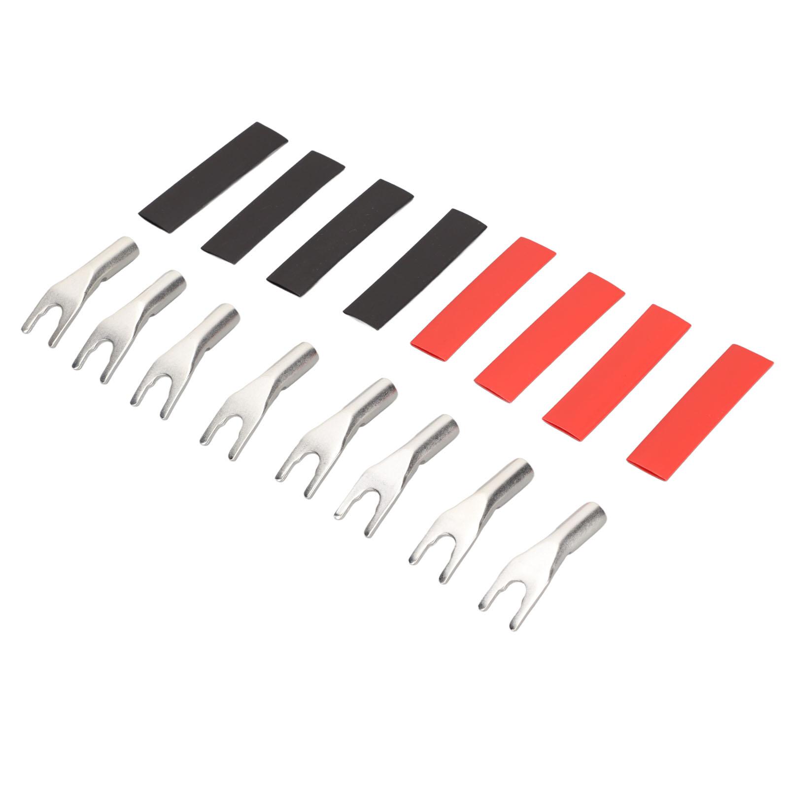 

Акустичний Y Лопатковий Роз єм Срібне Покриття Чиста Мідь 45 Градусів Вилка Лопатковий Роз єм для DIY Акустичної Системи