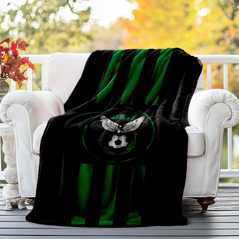 CSC Flannel Blanket Soft All-Season Throw, Design for Camping, Car Travel, Hiking Sofa, Bed, Office Perfect Gift for Parties