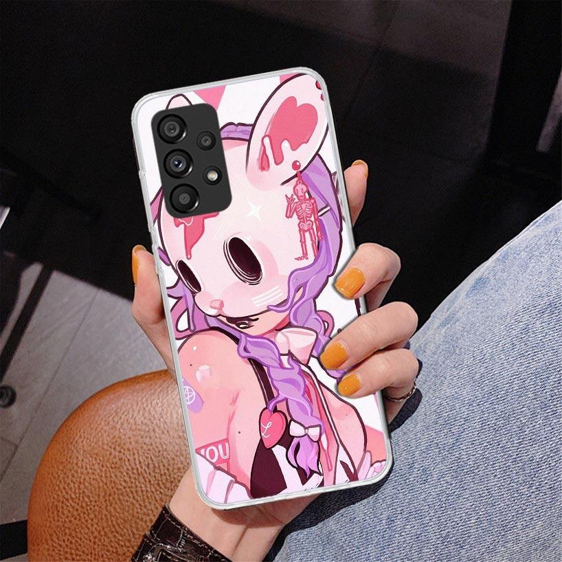 Süßes Anime-Mädchen INS Handyhülle Für Samsung Galaxy A17 A16 A15 A14 A13 A57 A56 A55 A54 A53 A37 A36 A35 A34 A33 A26 A25 A24 A23 Ga