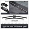 Leapmotor C16 2024 Frameless Front & Rear Wipers - Special Car Accessories