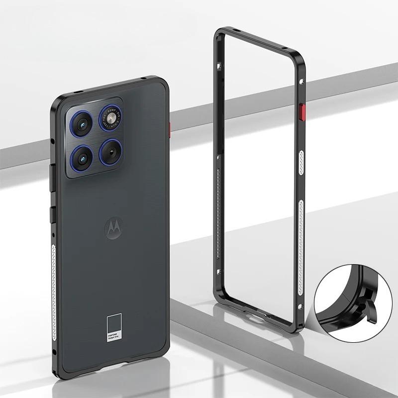 Detachable Metal Protect Ultra-Thin Case For Motorola Edge 70 60 Fusion Metal Frame Shockproof Cover Bumper For MOTO X70 Air