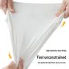 Yiershuang Women's High-Waist Antibacterial Cotton Briefs 3-Pack