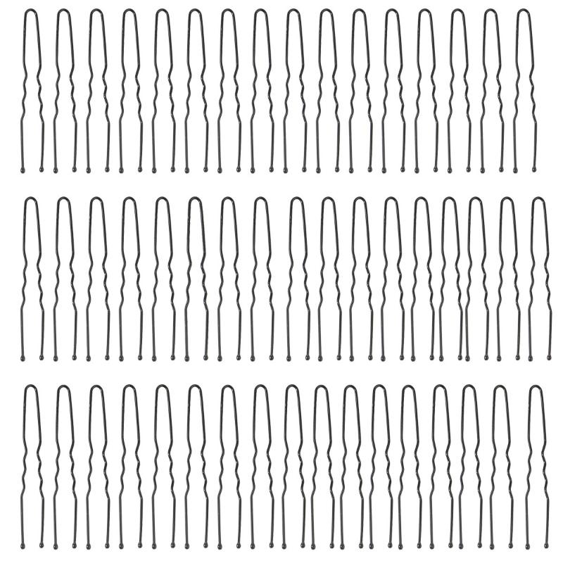 50 Stück U-förmige Haarspangen für Duttfrisuren