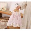 Cute Lace Love Heart Sleeveless Baby Romper Summer Infant Casual Clothes