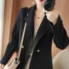 Women's Slim-Fit Woolen Coat - 2026 Autumn/Winter Petite Temperament Style
