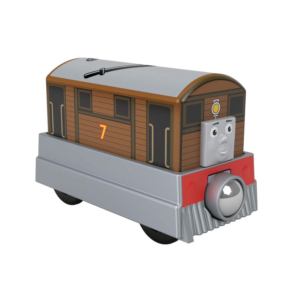 Thomas the Tank Engine Wooden Rail Series Toby let starý a GPR19 (Thomas) [2 nahoru] [certifikováno FSC]