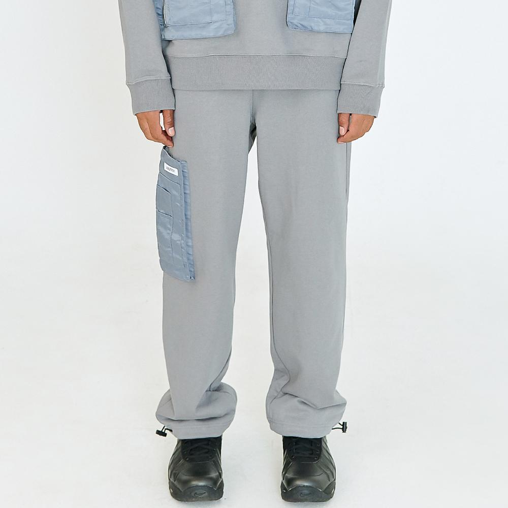 Aimnaseohyumeonbiing Pocket Detail Sweatpants - Charcoal