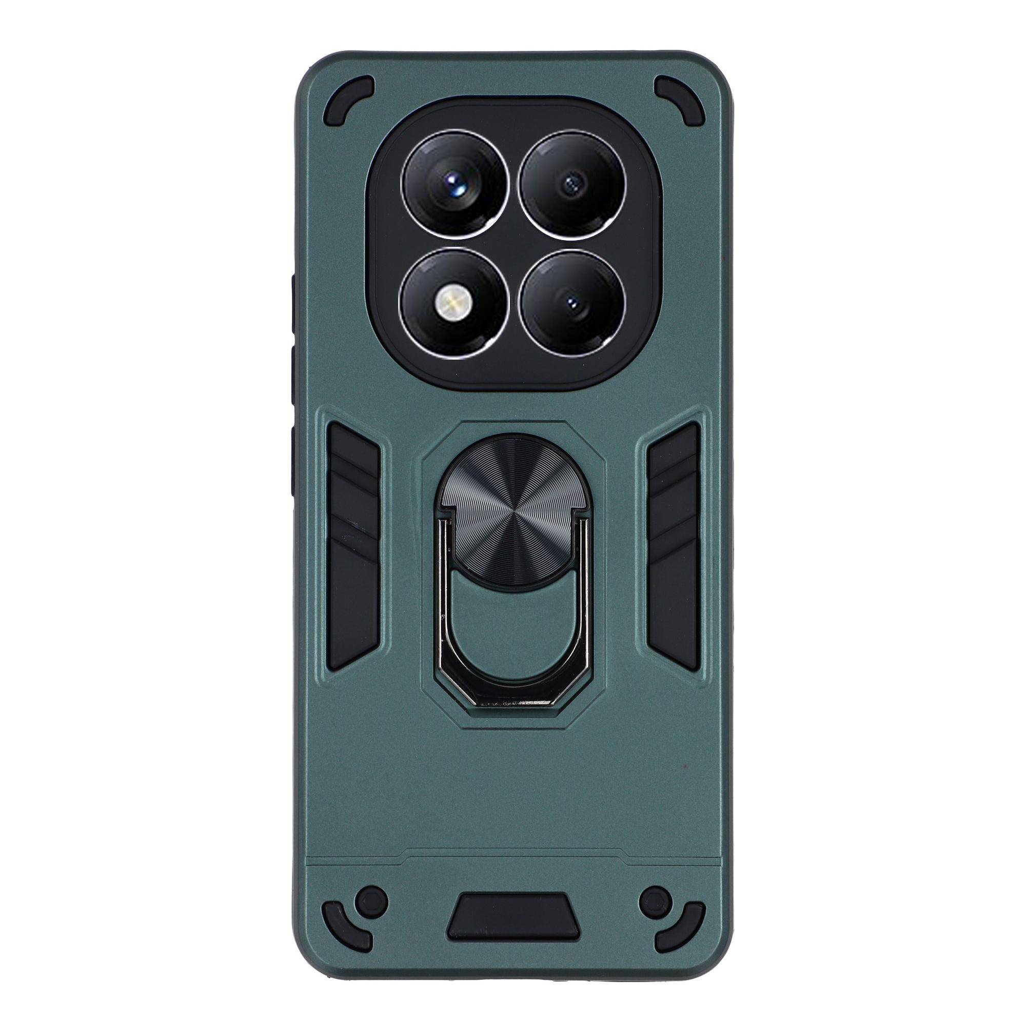 

Чехол для Xiaomi Redmi Note 14 Pro 5G/Poco X7 5G, PC+TPU, Защита от падений, Чехол для телефона с кольцом-подставкой C