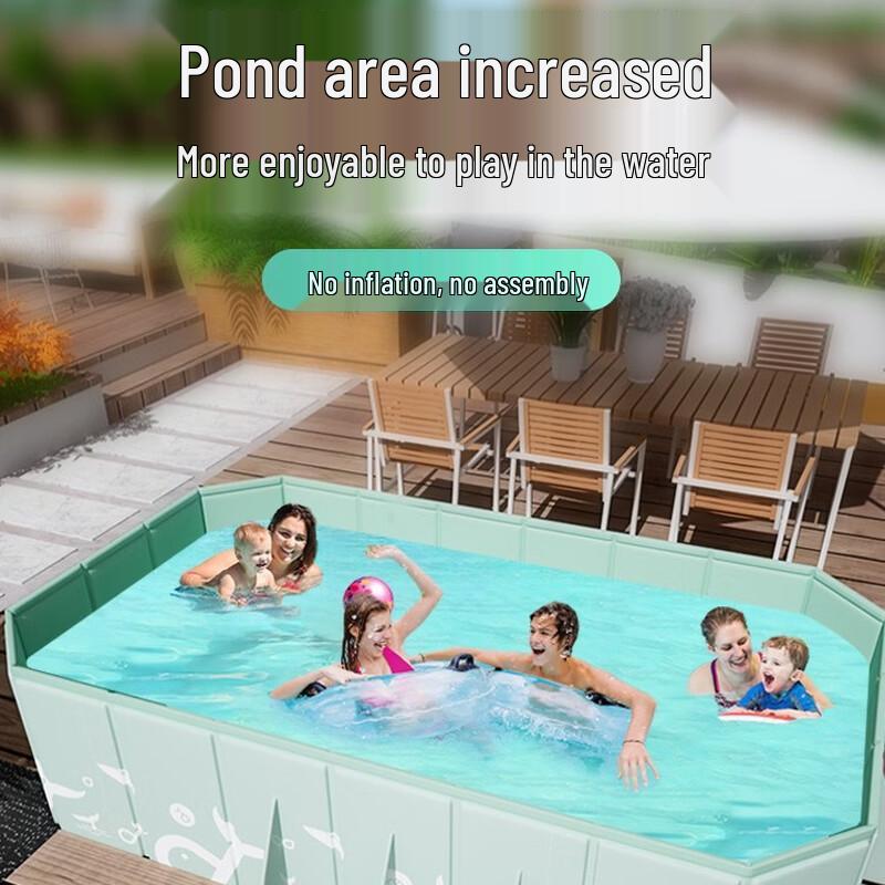 Folding Non-Inflatable Swimming Pool