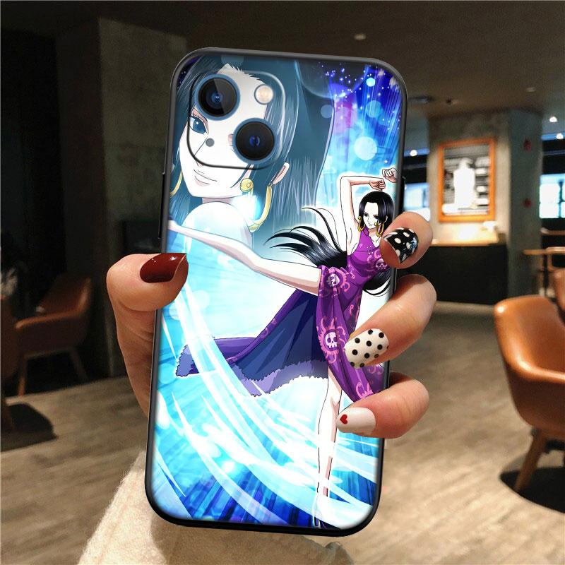 TR23 One Piece Boa Hancock Shell Phone Case for Samsung Galaxy S20 S21 S22 Ultra FE Plus A21S A22 A24 A25 A26 A30 A30S A31