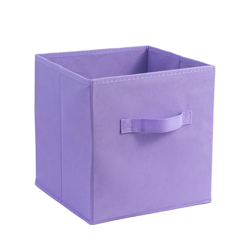 Spacious 35l Fabric Storage Box For Shoes Clothes And Accessories Ideal For Living Room Use