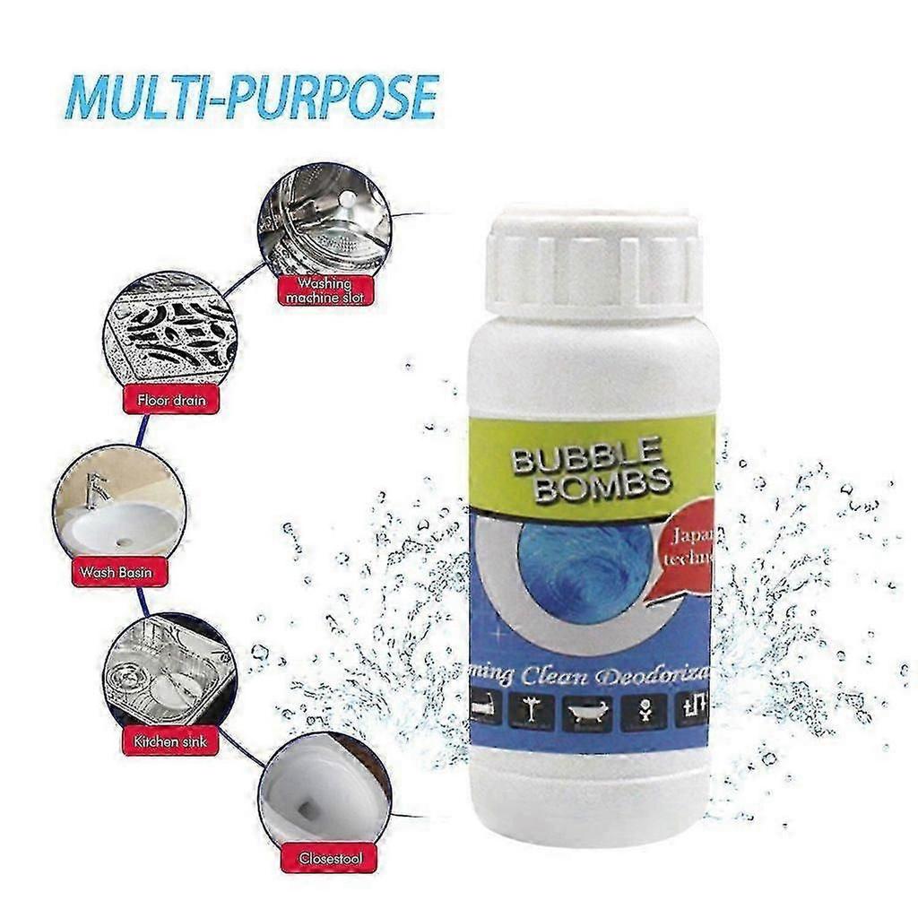 Powerful Pipe Cleaner, 2025 Toilet Cleaner, Drain Cleaner, Toilet Cleaner, Extremely Strong Toilet Foam Cleaner for Kitchen and Bathroom Toilets