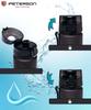 Bidon 1L PTN HY-003-1L-9553 Black-White