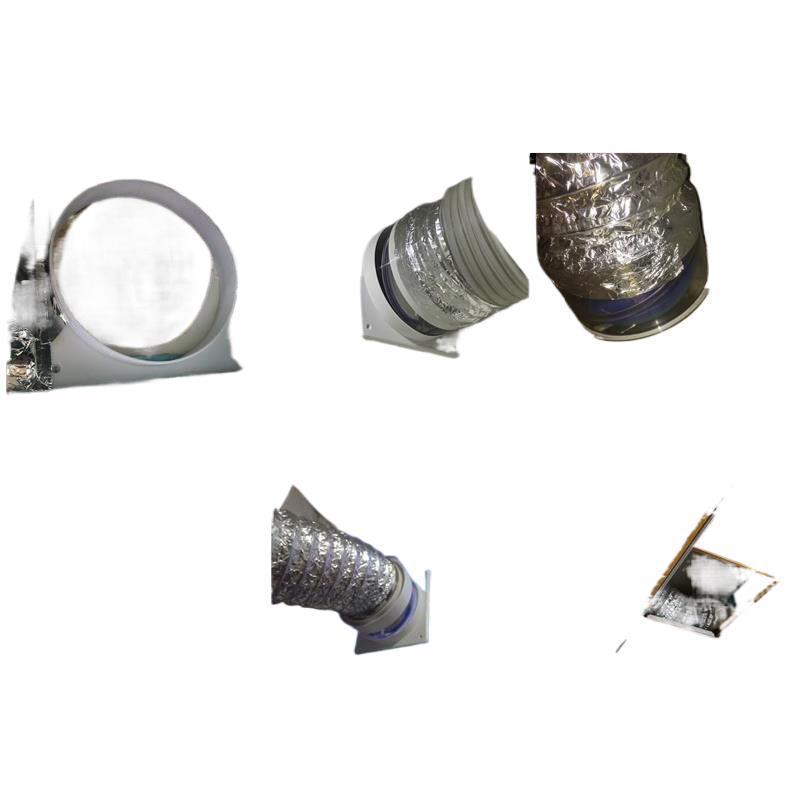 Kitchen Range Hood Flue Check Valve - Smoke Prevention and Pipe Protection