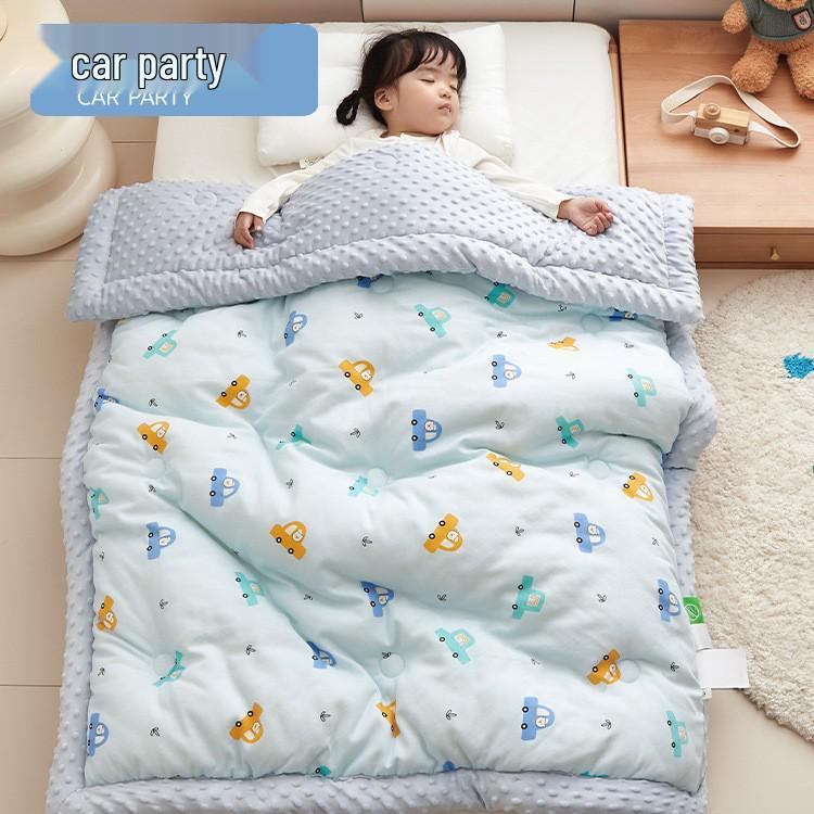 

Детское одеяло из чистого хлопка класса А, двухслойное, для сна и детского сада - Осень/Зима 110x150cm Winter Quilt 3.4lb