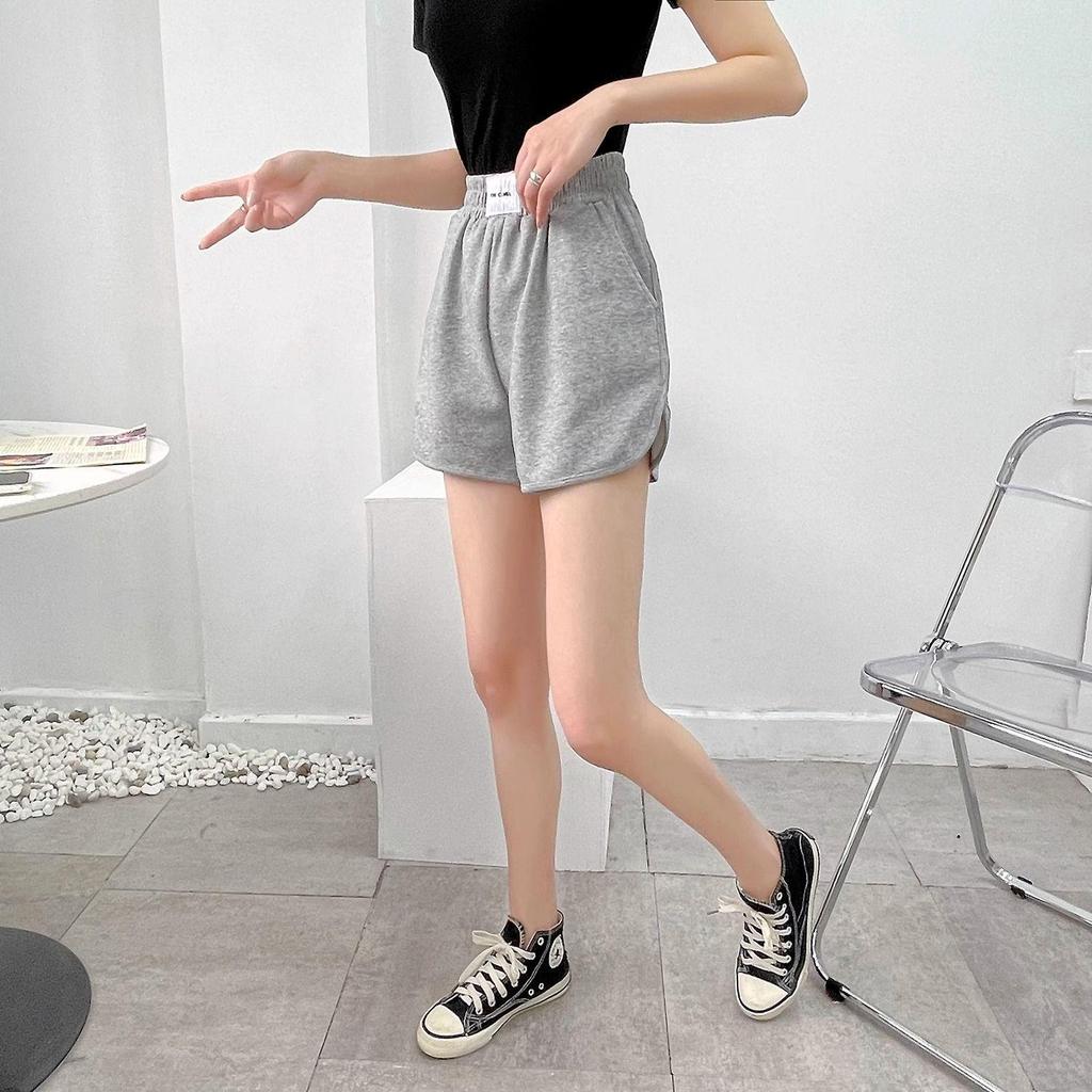 Women's Summer A-line High Waist Sports Shorts - Versatile Loose Fit for Running