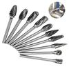 1pc 3x6mm Tungsten Carbide Burrs Rotary Drills Die Grinder Carving Bits Double Cut Tungsten Steel Grinding Head Hard Alloy Files