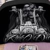 Versatile Skull Duvet Set Quilt Cover Bedding For All Bedroom Styles And Needs