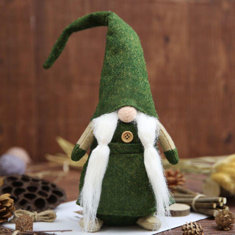 Santa Christmas Claus Doll Toy Christmas Table Ornaments Decoration For Gx Home