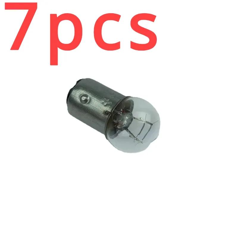 7pcs for Car 6v-8w Motorcycle Electric Car 30v-5w Brake Light Bulbs 12V 56V 10W 5W Double Wire 24v-10w 56v-5w 12v-10w X 7pcs