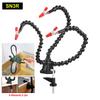 "Toolour 3/4/5-Arm Soldering Helping Hand - Adjustable Third Hand Tool with Desk Clamp & PCB Holder"
