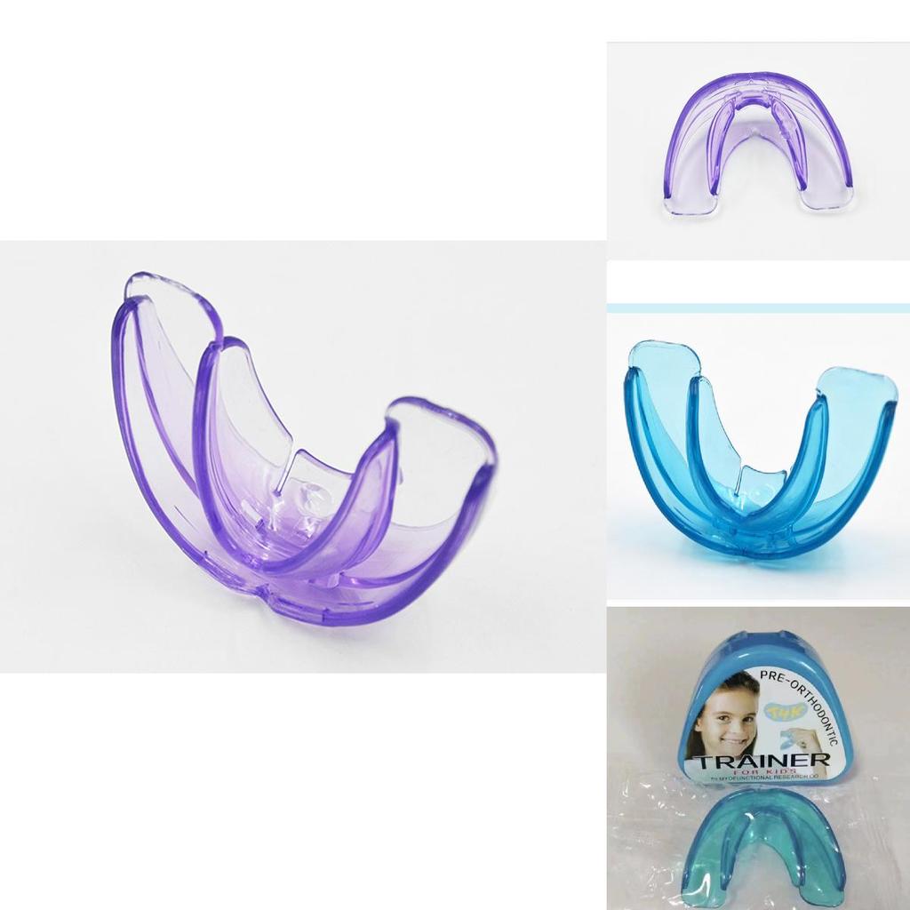 T4k Ortodontický rovnátko Silikonová chránička úst pro srovnání zubů a péči o rovnátka