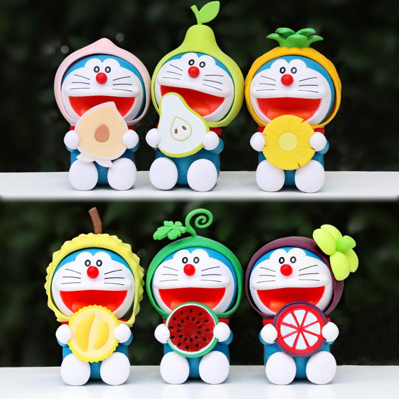 Honey Peach Doraemon Action Figure Model Doll Toy Children Holiday Ornament Gift