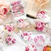 Journal GO 5x200cm Blooming Flower Decor PET Tape Stickers Creative DIY Journal CollageScrapbooking Stationery Masking Tape