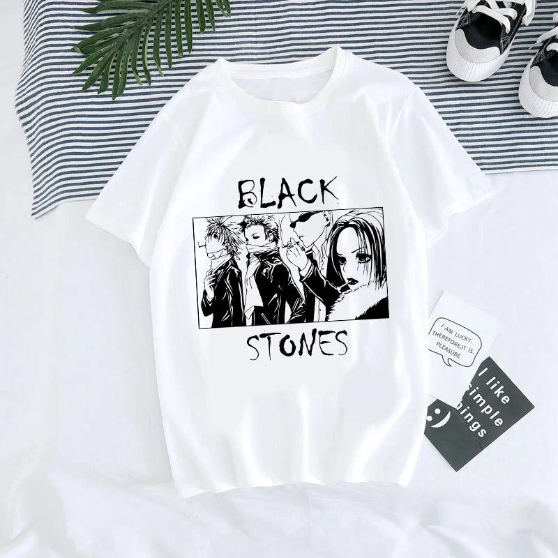 ZX TEE Nana Anime T-Shirt Nana Anime Shirt Nana Osaki Manga Charakter Shirt BLACK STONES Merchandise Japanisches Anime Charakter Print T-Shirt